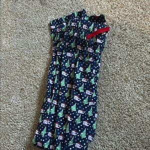 Vineyard Vines Kids Bottoms - Navy with Festive Print